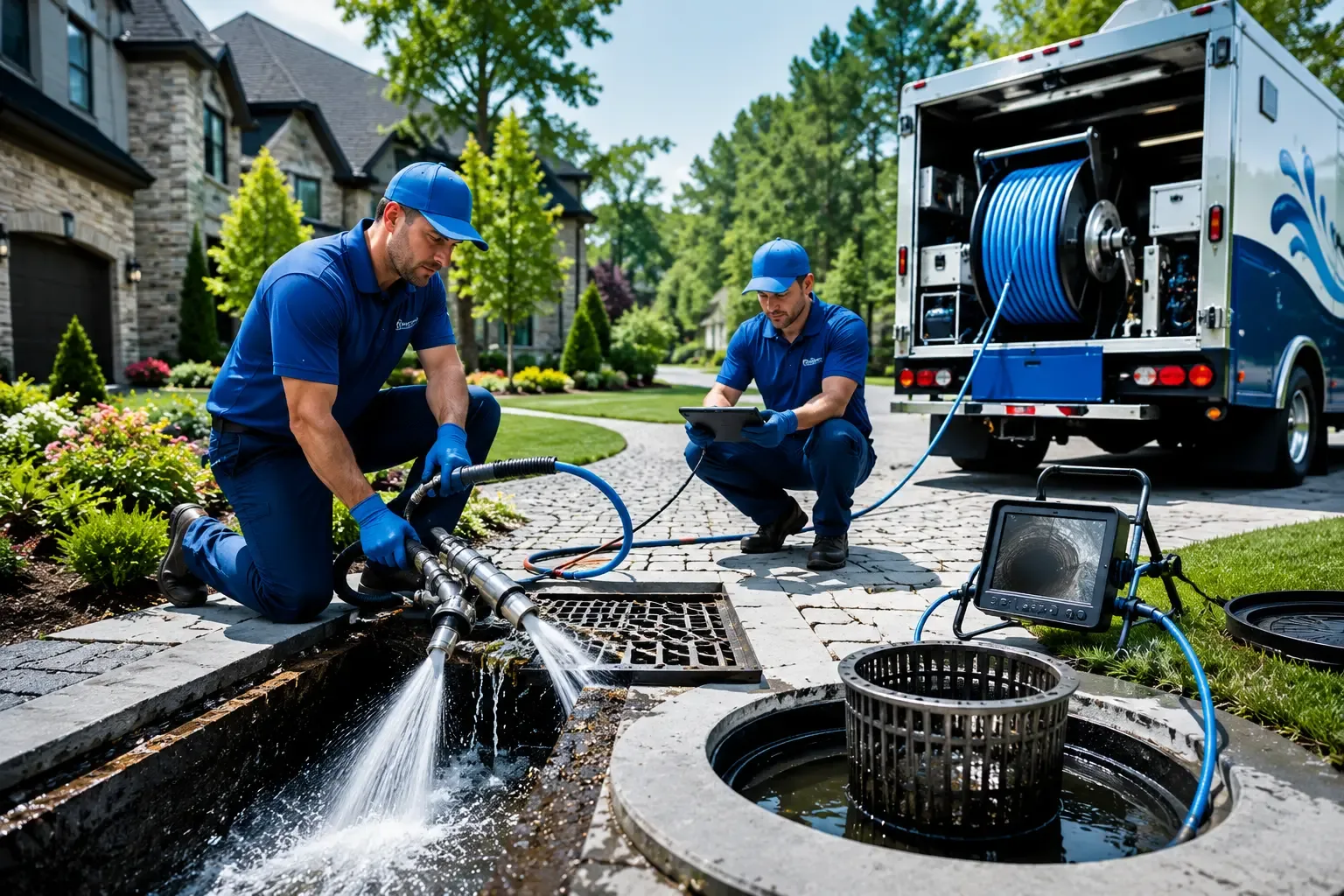 Local outdoor drain cleaning professionals in Zwolle, LA